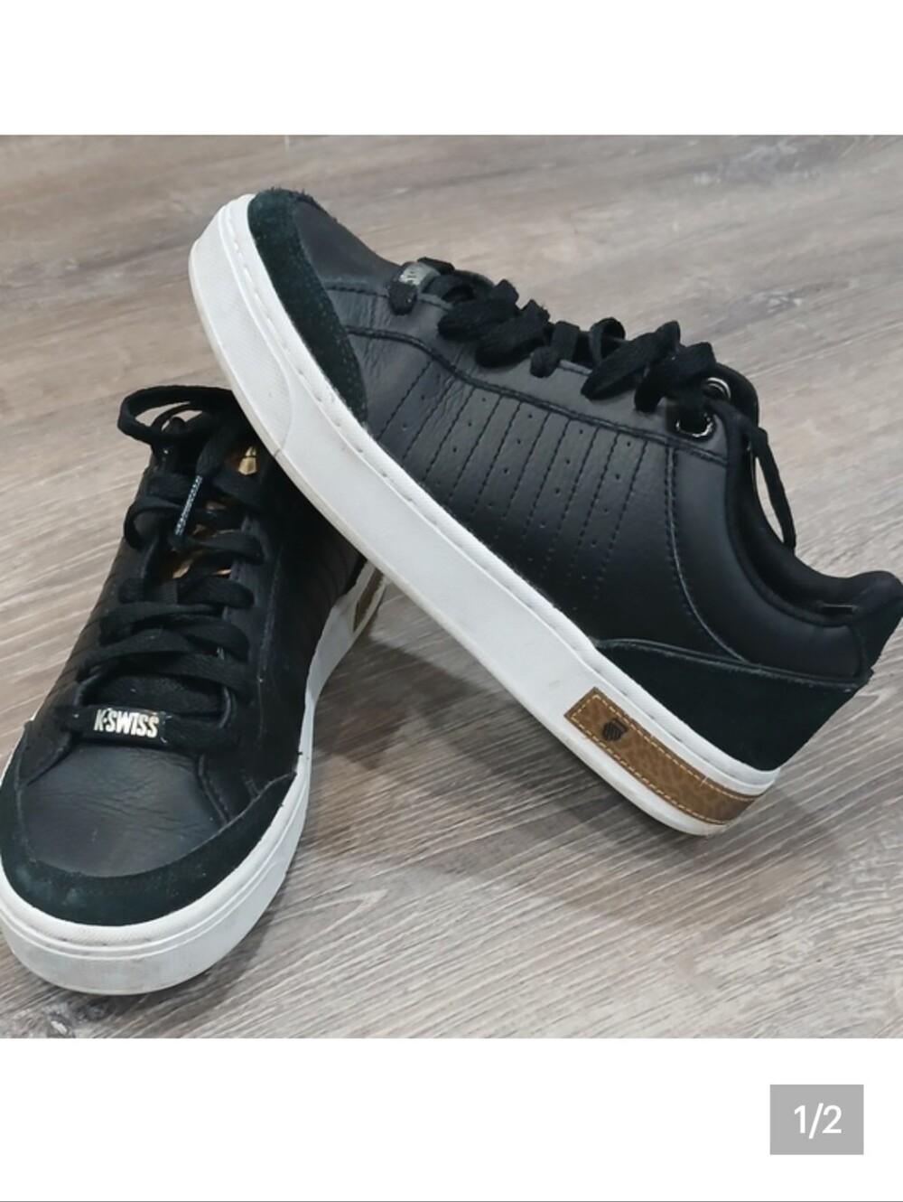 K-Swiss Women's Black Sneakers - Picture 3 of 3